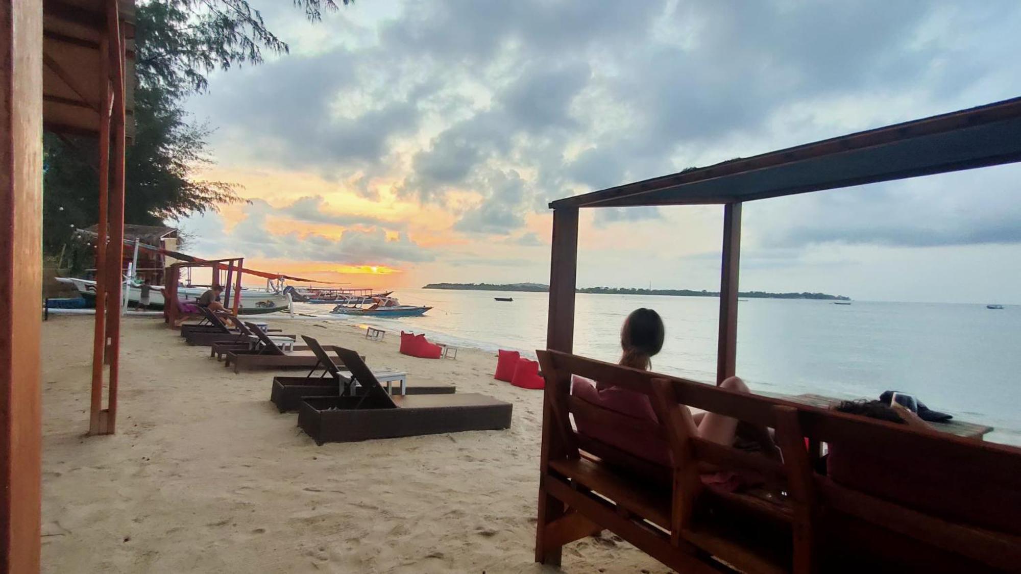 Matahari Bungalow 3 Gili Air Eksteriør billede