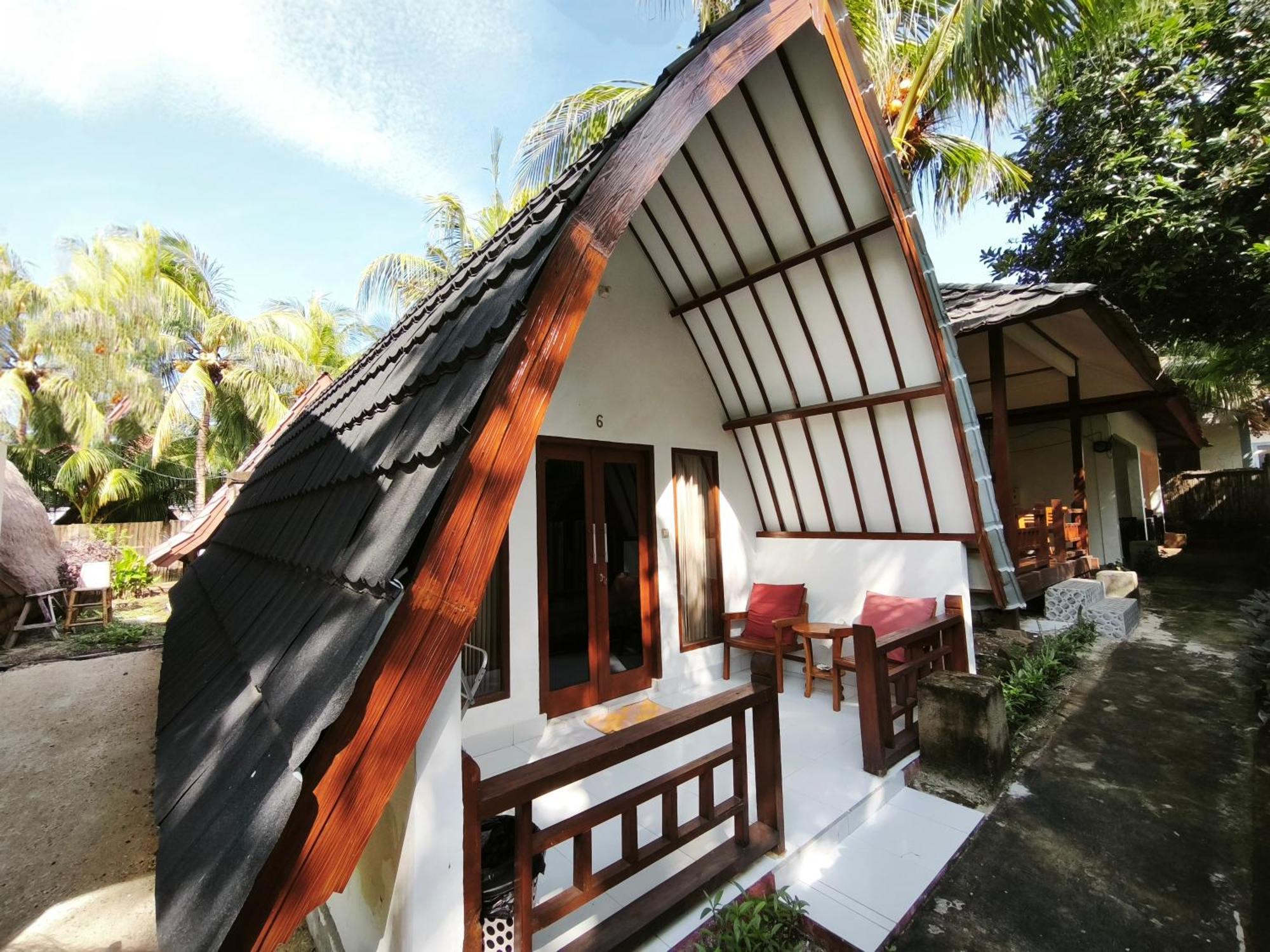 Matahari Bungalow 3 Gili Air Eksteriør billede